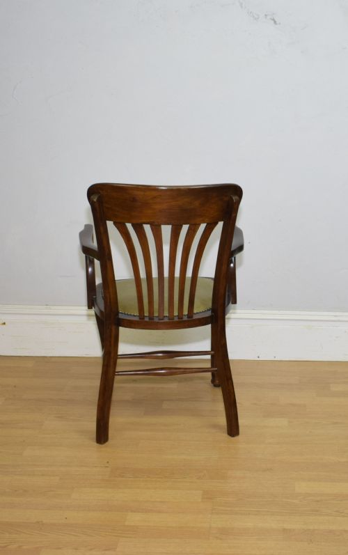 EDWARDIAN DESK ARMCHAIR - ADDITIONAL PHOTO 10