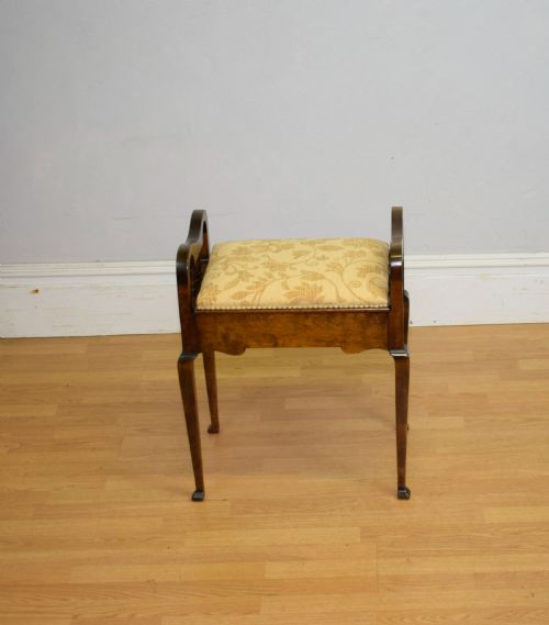 edwardian piano stool - CATEGORY: ANTIQUE STOOLS - DATED EDWARDIAN