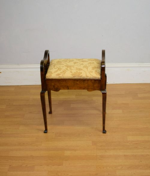 EDWARDIAN PIANO STOOL - ADDITIONAL PHOTO 2