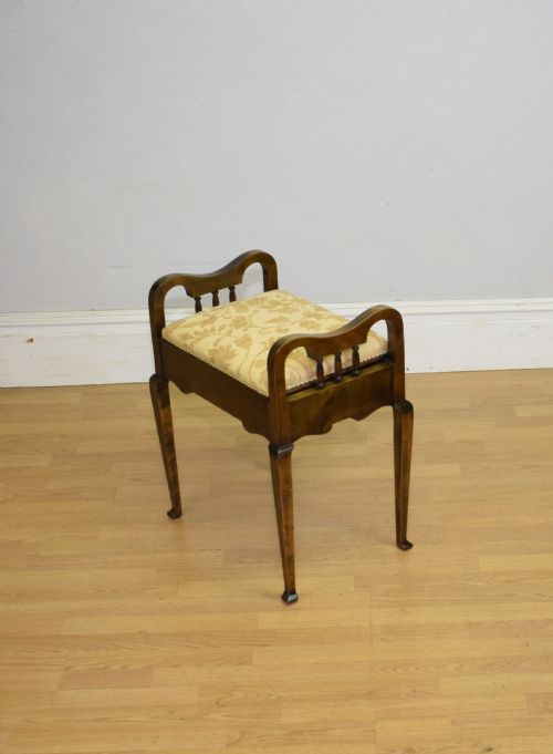 EDWARDIAN PIANO STOOL - ADDITIONAL PHOTO 3