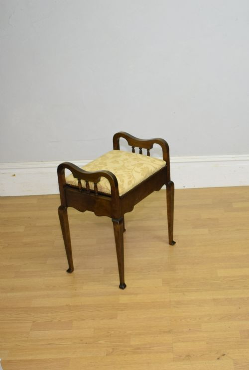 EDWARDIAN PIANO STOOL - ADDITIONAL PHOTO 4