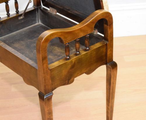 EDWARDIAN PIANO STOOL - ADDITIONAL PHOTO 8
