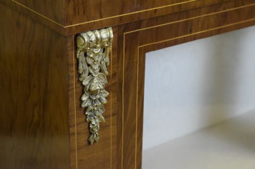 VICTORIAN WALNUT INLAID CABINET - ADDITIONAL PHOTO 17