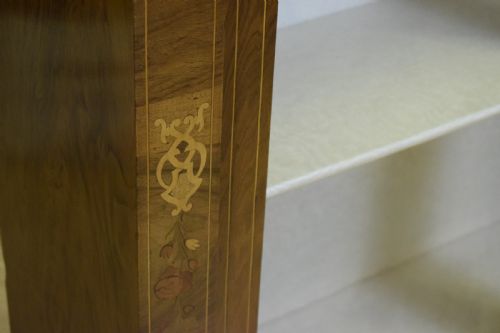 VICTORIAN WALNUT INLAID CABINET - ADDITIONAL PHOTO 18