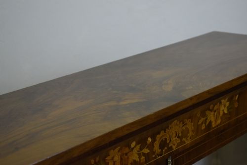 VICTORIAN WALNUT INLAID CABINET - ADDITIONAL PHOTO 20