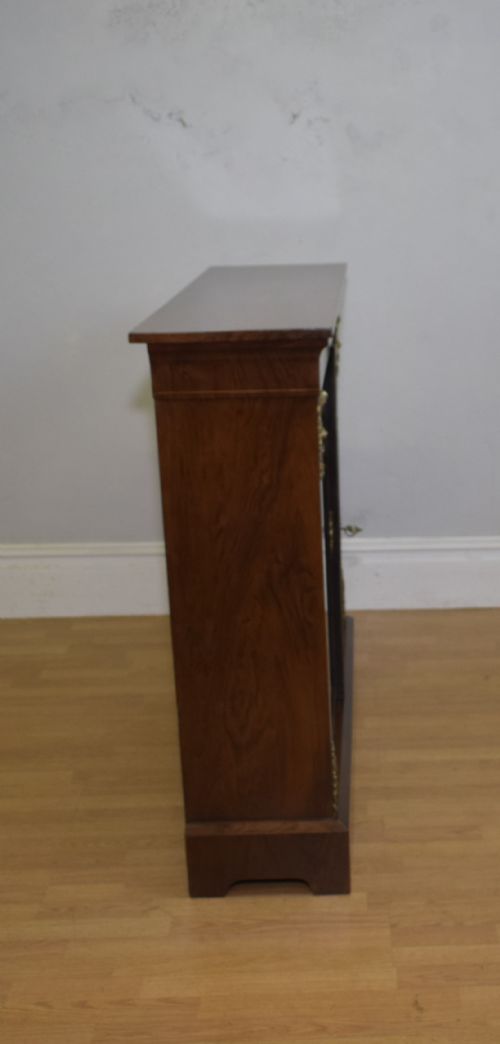 VICTORIAN WALNUT INLAID CABINET - ADDITIONAL PHOTO 22
