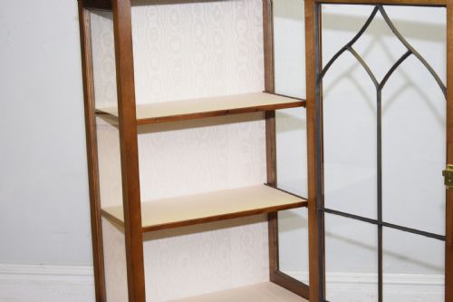 EARLY 20TH CENTURY DISPLAY CABINET - ADDITIONAL PHOTO 6