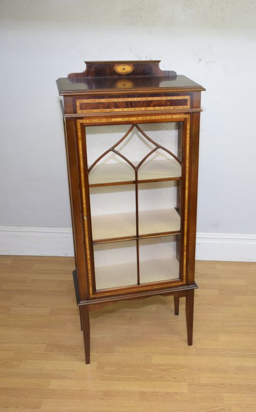 EARLY 20TH CENTURY DISPLAY CABINET - ADDITIONAL PHOTO 9