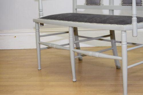 ANTIQUE EDWARDIAN COUCH - ADDITIONAL PHOTO 9