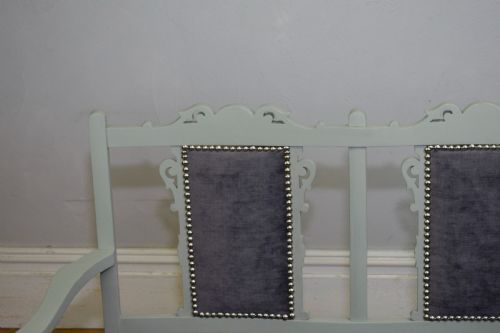 ANTIQUE EDWARDIAN COUCH - ADDITIONAL PHOTO 14
