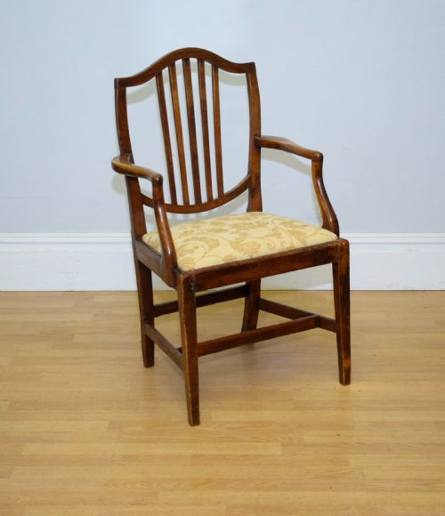 georgian period armchair - CATEGORY: ANTIQUE CHAIRS - DATED GEORGIAN