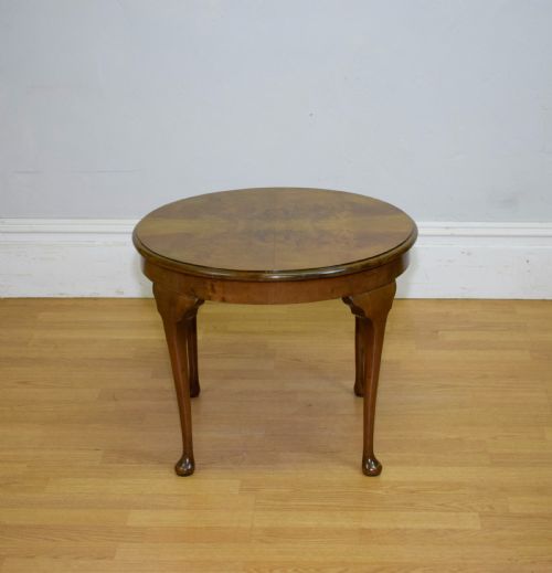 EARLY 20TH CENTURY BURR WALNUT COFFEE TABLE - ADDITIONAL PHOTO 1