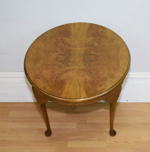EARLY 20TH CENTURY BURR WALNUT COFFEE TABLE - ADDITIONAL PHOTO 12