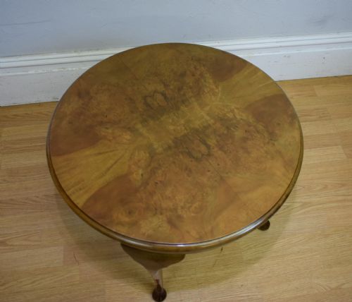 EARLY 20TH CENTURY BURR WALNUT COFFEE TABLE - ADDITIONAL PHOTO 13