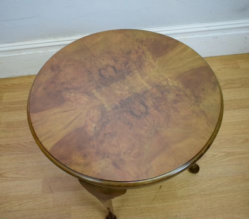 EARLY 20TH CENTURY BURR WALNUT COFFEE TABLE - ADDITIONAL PHOTO 14