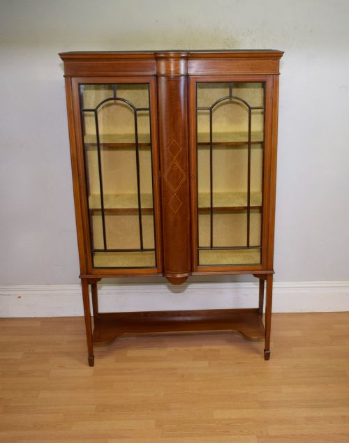 EDWARDIAN DISPLAY CABINET - ADDITIONAL PHOTO 1