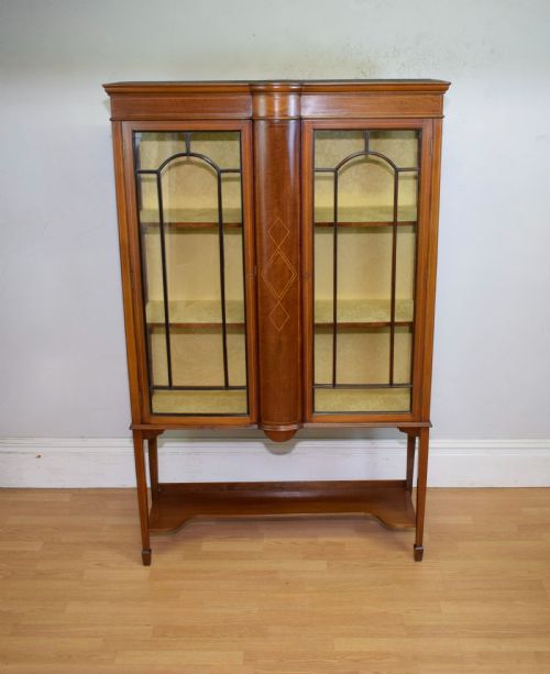 EDWARDIAN DISPLAY CABINET - ADDITIONAL PHOTO 6