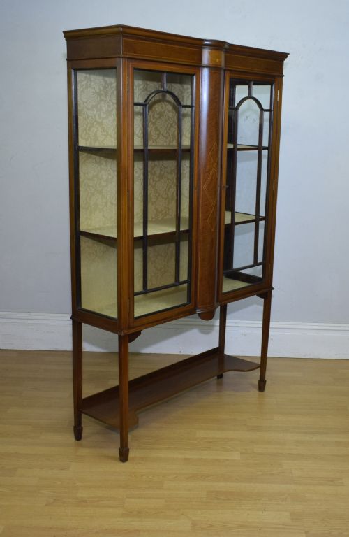 EDWARDIAN DISPLAY CABINET - ADDITIONAL PHOTO 13
