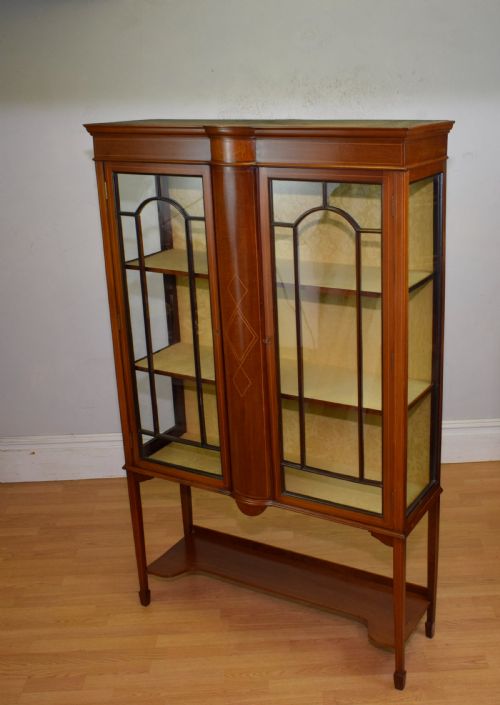 EDWARDIAN DISPLAY CABINET - ADDITIONAL PHOTO 19