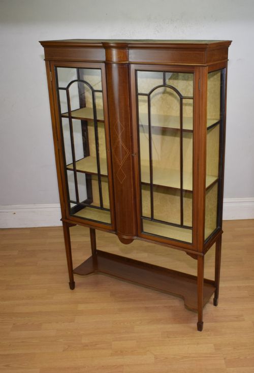 EDWARDIAN DISPLAY CABINET - ADDITIONAL PHOTO 20
