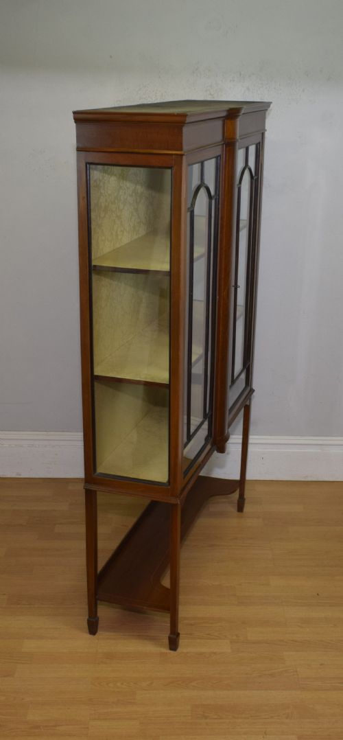 EDWARDIAN DISPLAY CABINET - ADDITIONAL PHOTO 22