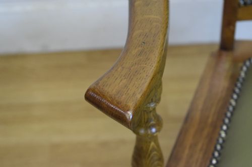 EDWARDIAN SWIVEL OFFICE DESK CHAIR - ADDITIONAL PHOTO 19