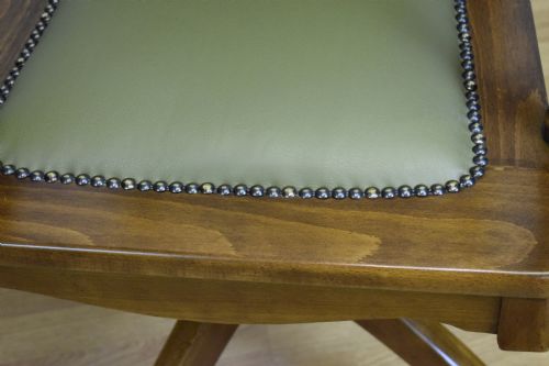 EDWARDIAN SWIVEL OFFICE DESK CHAIR - ADDITIONAL PHOTO 22