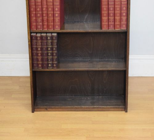 ARTS CRAFTS OAK BOOKCASE - ADDITIONAL PHOTO 5