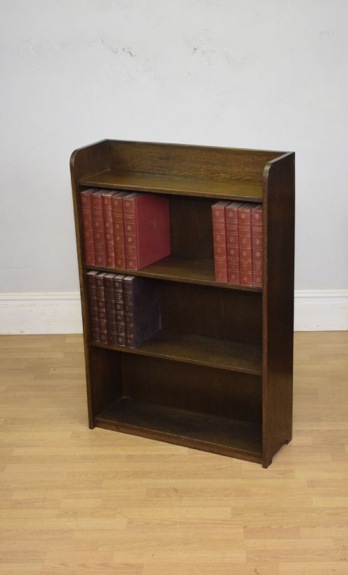ARTS CRAFTS OAK BOOKCASE - ADDITIONAL PHOTO 10