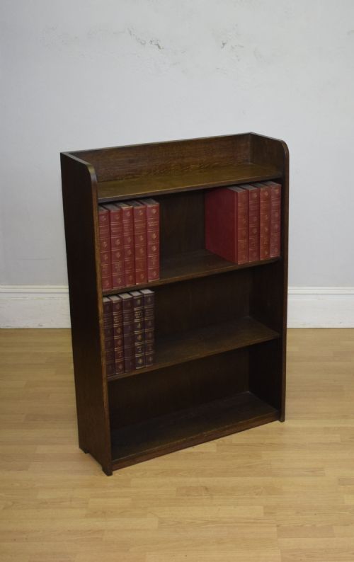 ARTS CRAFTS OAK BOOKCASE - ADDITIONAL PHOTO 13
