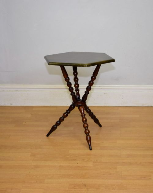 ANTIQUE 19TH CENTURY GYPSY TABLE - ADDITIONAL PHOTO 1