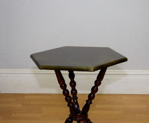 ANTIQUE 19TH CENTURY GYPSY TABLE - ADDITIONAL PHOTO 2