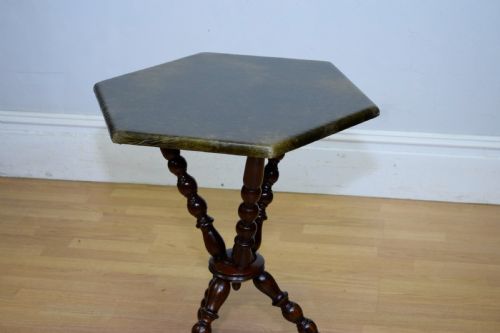 ANTIQUE 19TH CENTURY GYPSY TABLE - ADDITIONAL PHOTO 7