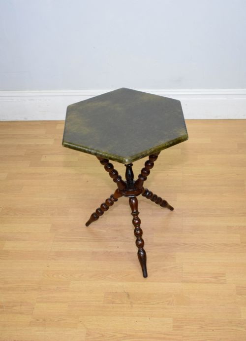 ANTIQUE 19TH CENTURY GYPSY TABLE - ADDITIONAL PHOTO 10