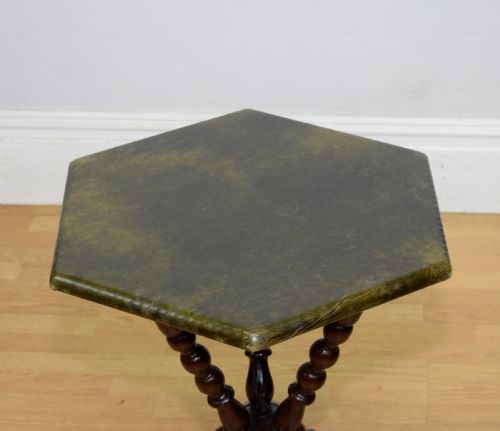 ANTIQUE 19TH CENTURY GYPSY TABLE - ADDITIONAL PHOTO 11