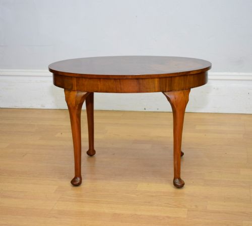 EARLY 20TH CENTURY BURRWALNUT COFFEE TABLE - ADDITIONAL PHOTO 4