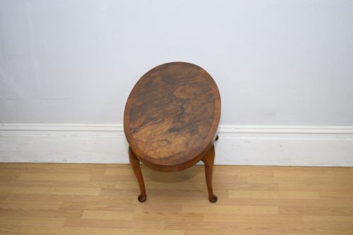 EARLY 20TH CENTURY BURRWALNUT COFFEE TABLE - ADDITIONAL PHOTO 5