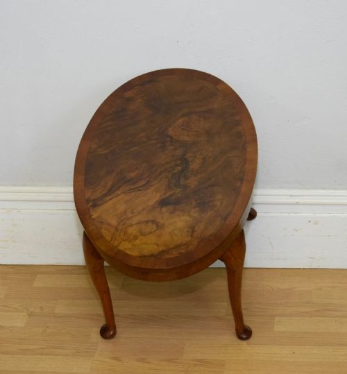 EARLY 20TH CENTURY BURRWALNUT COFFEE TABLE - ADDITIONAL PHOTO 11