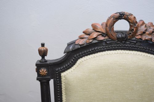 EARLY 20TH CENTURY FRENCH ARMCHAIR - ADDITIONAL PHOTO 5