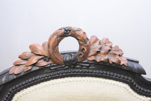 EARLY 20TH CENTURY FRENCH ARMCHAIR - ADDITIONAL PHOTO 9
