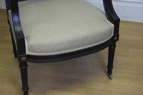 EARLY 20TH CENTURY FRENCH ARMCHAIR - ADDITIONAL PHOTO 13