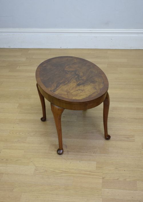early 20th century burrwalnut coffee table - CATEGORY: ANTIQUE TABLES - DATED 1930
