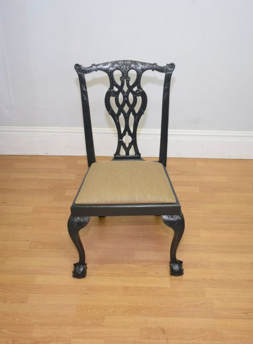 early 20th century chippendale chair - CATEGORY: ANTIQUE CHAIRS - DATED 1900