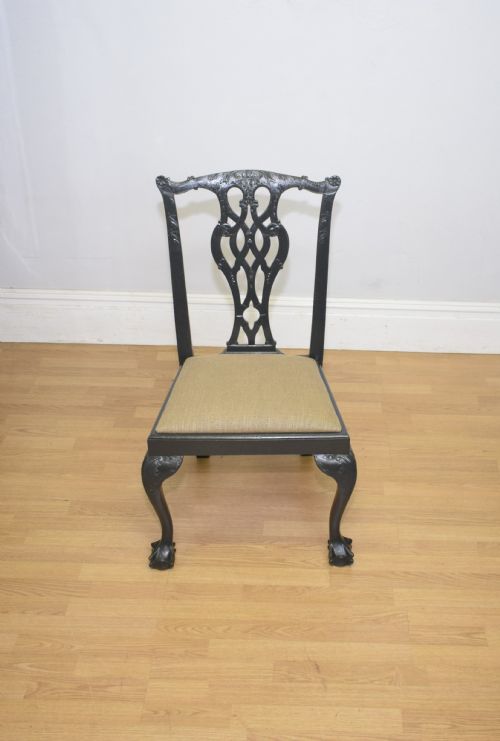 EARLY 20TH CENTURY CHIPPENDALE CHAIR - ADDITIONAL PHOTO 1