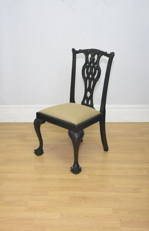 EARLY 20TH CENTURY CHIPPENDALE CHAIR - ADDITIONAL PHOTO 6