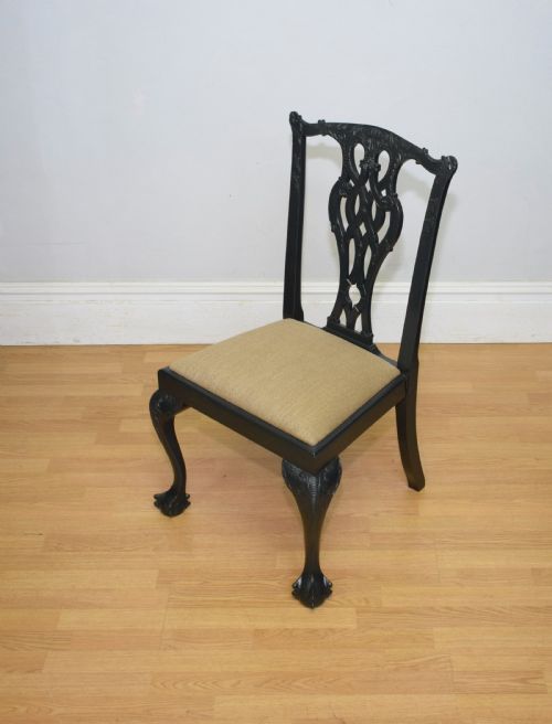 EARLY 20TH CENTURY CHIPPENDALE CHAIR - ADDITIONAL PHOTO 7
