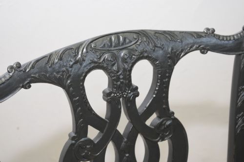 EARLY 20TH CENTURY CHIPPENDALE CHAIR - ADDITIONAL PHOTO 13