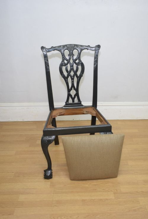 EARLY 20TH CENTURY CHIPPENDALE CHAIR - ADDITIONAL PHOTO 18