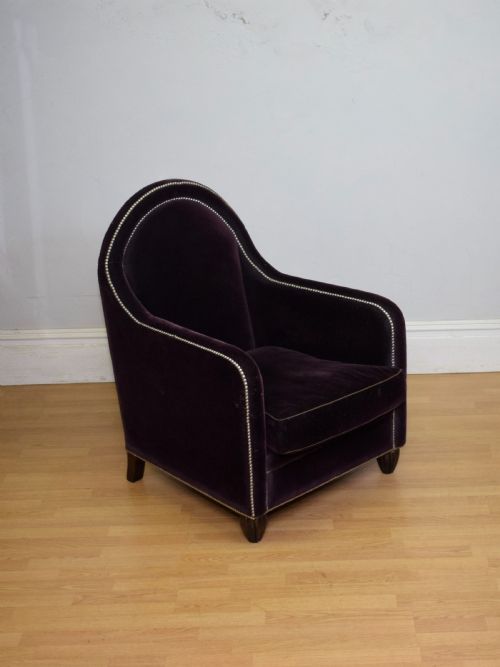 ART DECO ARM CHAIR - ADDITIONAL PHOTO 4