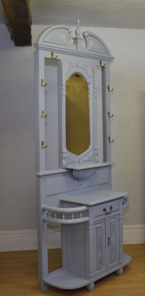 EARLY 20TH CENTURY PAINTED HALL STAND - ADDITIONAL PHOTO 8